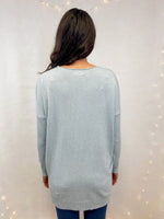 Best Selling Dreamers Sweater in Light Blue