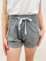 Staying In Shorts in Heather Grey